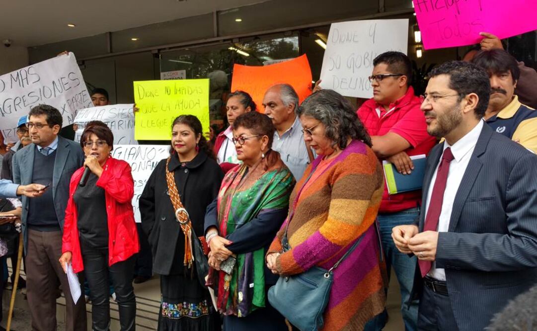 Morena denuncia agresiones en Iztapalapa al visitar a damnificados de sismo