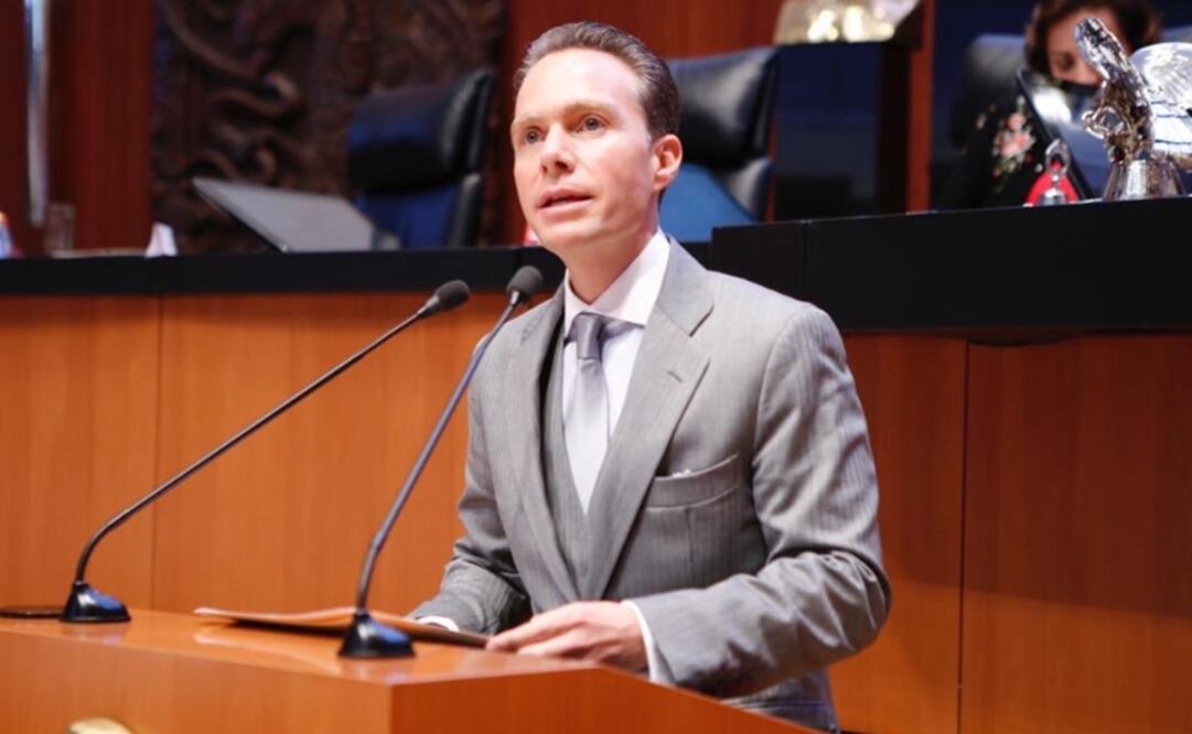 Manuel Velasco, Coordinador del Grupo Parlamentario del Partido Verde en el Senado de la República. Foto: Twitter @VelascoM_