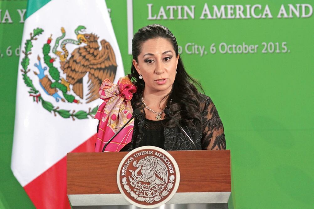 Patricia Chemor, titular del Consejo Nacional de Población, señala que la administración se ocupa de la legislación para evitar matrimonio de menores (ARCHIVO EL UNIVERSAL)