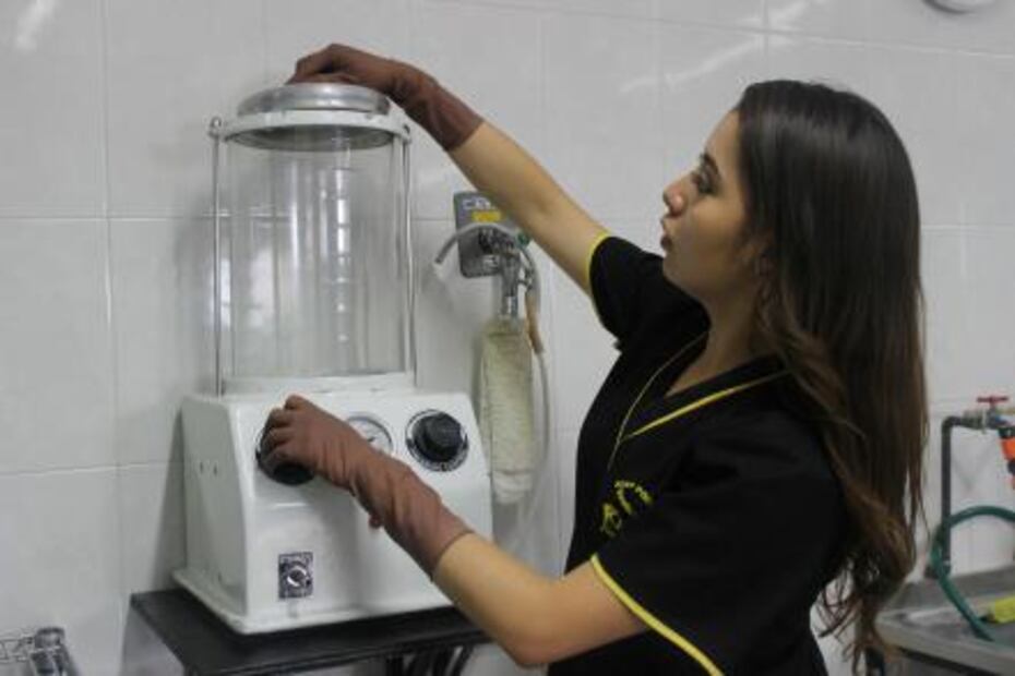 La joven que embellece muertos 