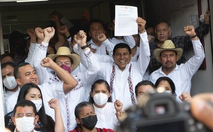 Se registra Salomón Jara como candidato de Morena a la gubernatura de Oaxaca