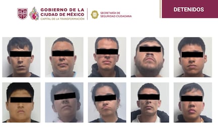 Detienen a 10 implicados en robos en Cuauhtémoc; aseguraron droga y dinero