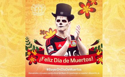 “Chicharito”, figura del Bayer en twitter
