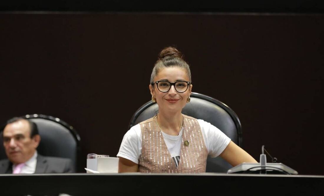 La Diputada Federal, Laura Ballesteros, inició el proceso de recolección de firmas para respaldar los amparos contra reforma al Poder Judicial. Foto: Tomada de la cuenta de X de @LBallesterosM