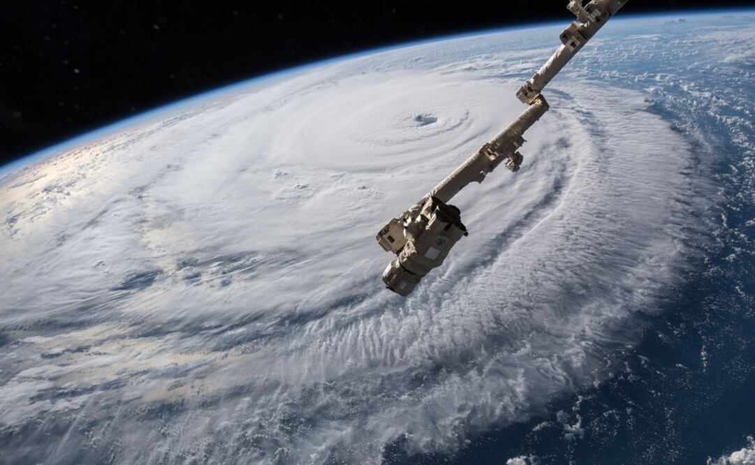 Cameras outside the International Space Station captured a stark and sobering view of Hurricane Florence the morning of Sept. 12 as it churned across the Atlantic - Photo: Taken from NASA's official website