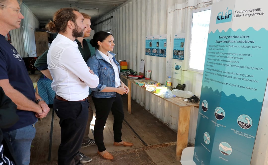 Los duques de  Sussex se encuentran en una gira oficial por Sudáfrica 