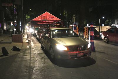 102 al Torito, titular de SSPDF supervisa punto en Patriotismo