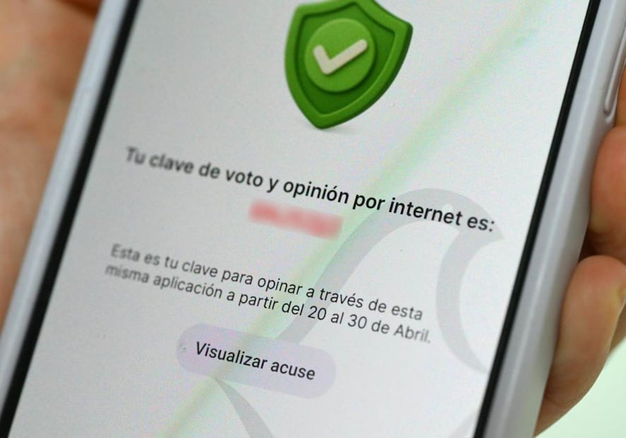 El Instituto aseguró que la aplicación SEI garantiza una participación libre, secreta y segura. Foto: Especial