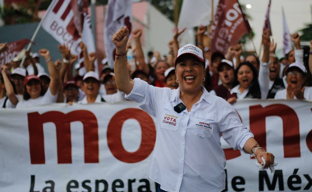Bertha Ahued Malpica, candidata a la presidencia municipal de Boca del Río, Veracruz. Foto: Especial