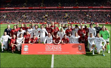 Duelo de leyendas y muchos goles en Anfield