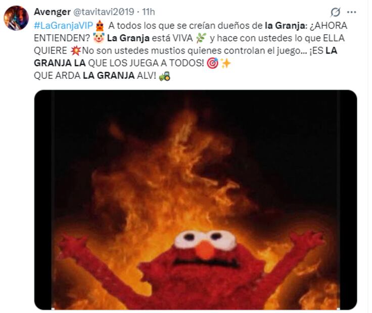 Memes de la quinta noche de traición en La Granja VIP. Foto: X