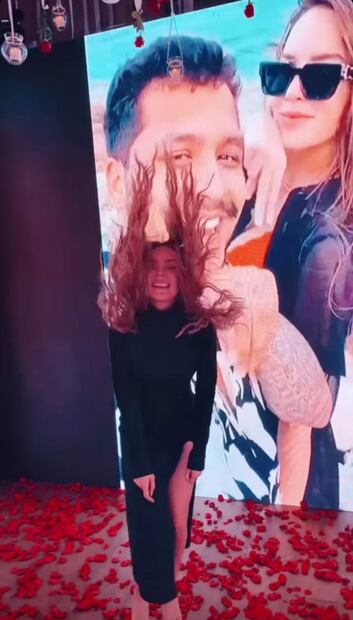 Con romántica velada, Belinda y Christian Nodal celebran un año de novios