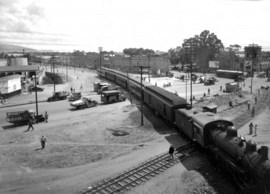 La famosa calzada que lleva a la Villa de Guadalupe