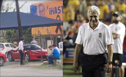 Tuca Ferretti presume su Ferrari después de ganar la final de ida