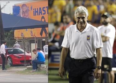 Tuca Ferretti presume su Ferrari después de ganar la final de ida