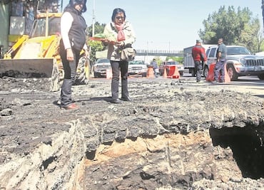 Legisladores piden al gobierno capitalino atender fracturas y baches