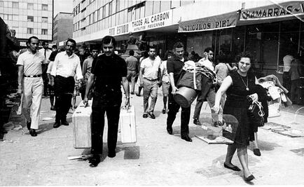 Al día siguiente de la matanza, varias familias abandonaron Tlatelolco