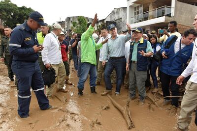Peña Nieto lamenta muertes en Mocoa, Colombia