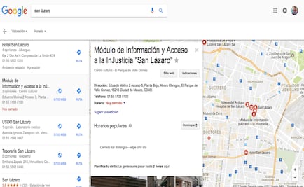 Cambian nombre a sede del Palacio de Justicia en Google Maps