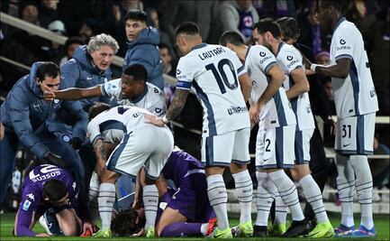 Edoardo Bove se desplomó en la cancha; el jugador de la Fiorentina perdió el conocimiento