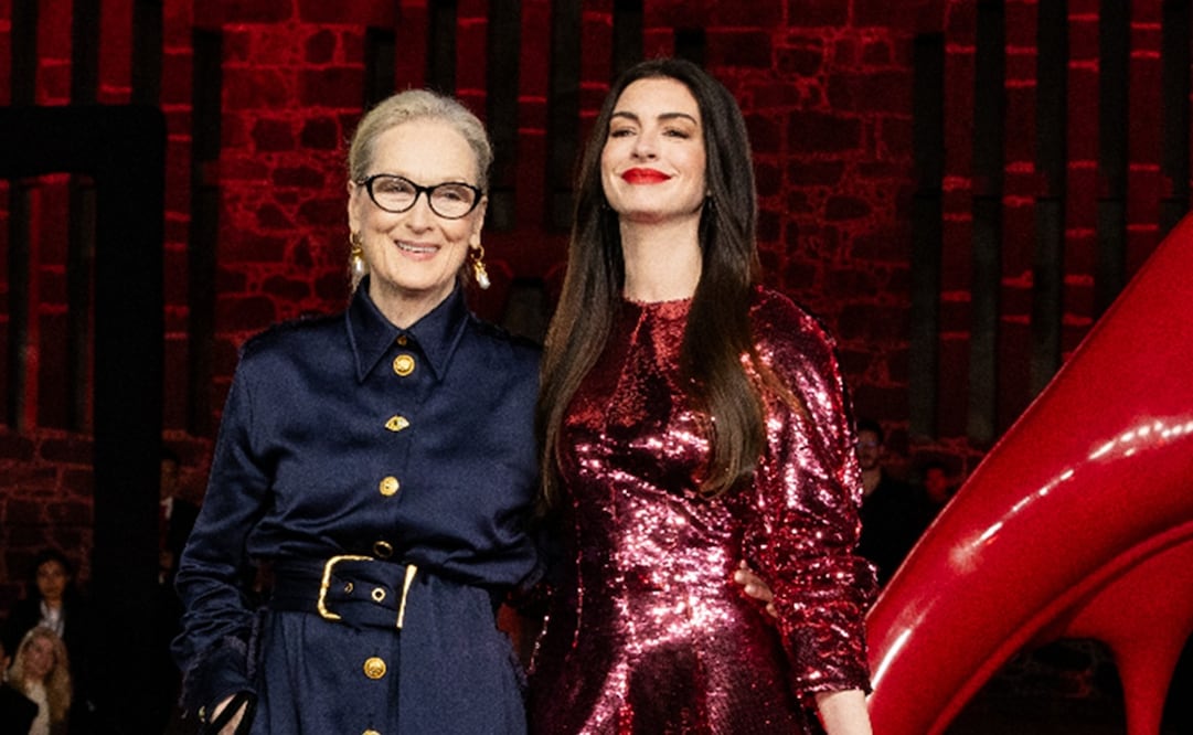 Anne Hathaway y Meryl Streep visitaron México para promocionar "El diablo viste a la moda 2". Foto: Hugo Salvador/EL UNIVERSAL.
