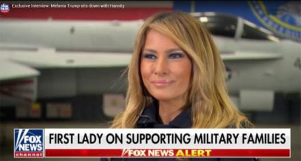 Melania Trump se tiñe de rubio y nadie la reconoce