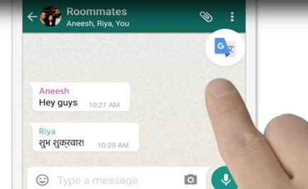 Google incorpora su traductor a WhatsApp
