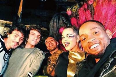 Will Smith rapea en inglés y en español con Bomba Estéreo