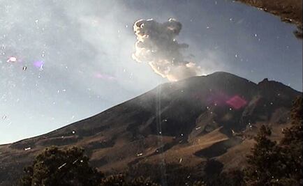 "Popo" registra 92 exhalaciones y 11 explosiones