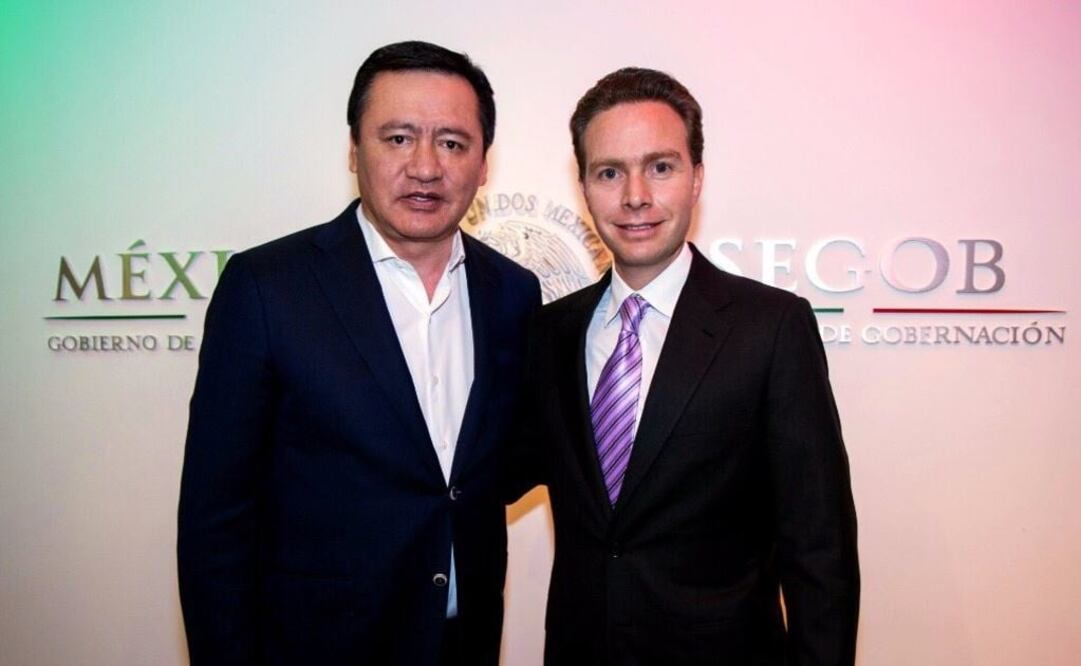 Miguel Ángel Osorio Chong y Manuel Velasco en fotografía de arvhivo