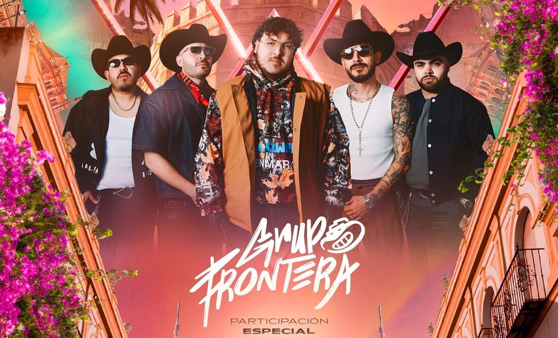 El segundo artista en este caso que estará en este espectáculo será Grupo Frontera. Foto: X