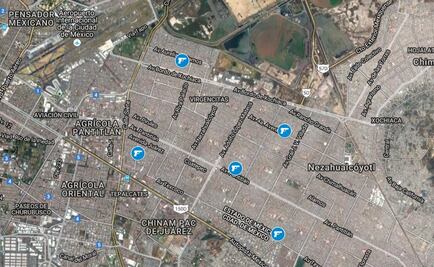 Mapa. Las colonias más peligrosas de Neza