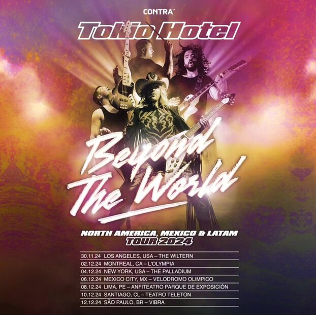 Luego de su visita a México, en marzo del 2020, la banda alemana volverá a nuestro país en diciembre de este año.
Foto: Instagram