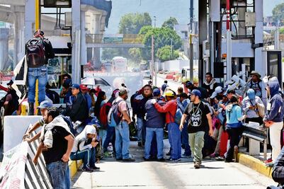 La CNTE aumenta protestas tras arranque de clases