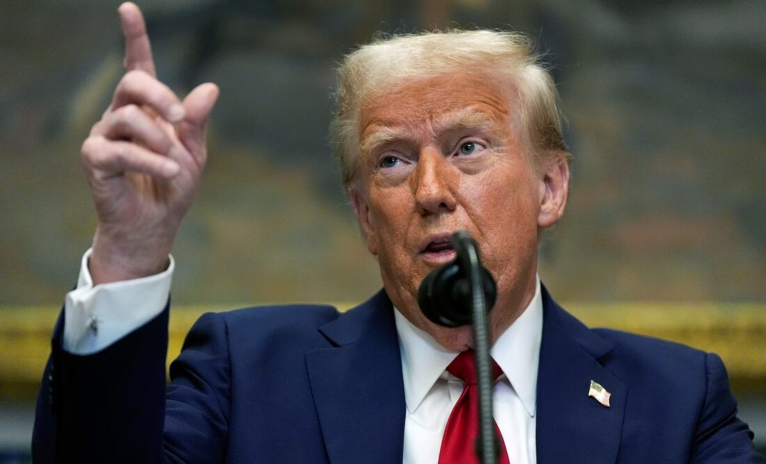 Donald Trump niega las acusaciones hacia Musk. Foto: AP