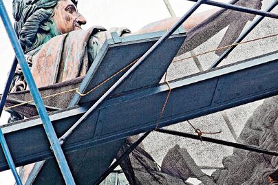 Listo, diagnóstico para restauración de 'El Caballito'