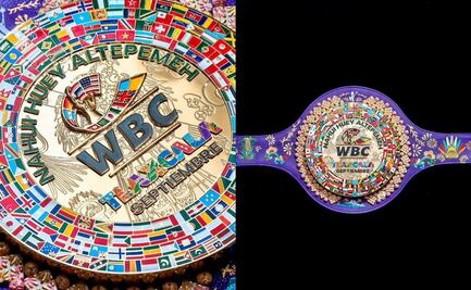 Canelo Álvarez vs Terence Crawford: Estos son los cinturones Tlaxcala II y The Ring que se entregarán al ganador de la pelea