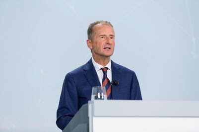CEO de Volkswagen espera ver pronto coches de conducción autónoma