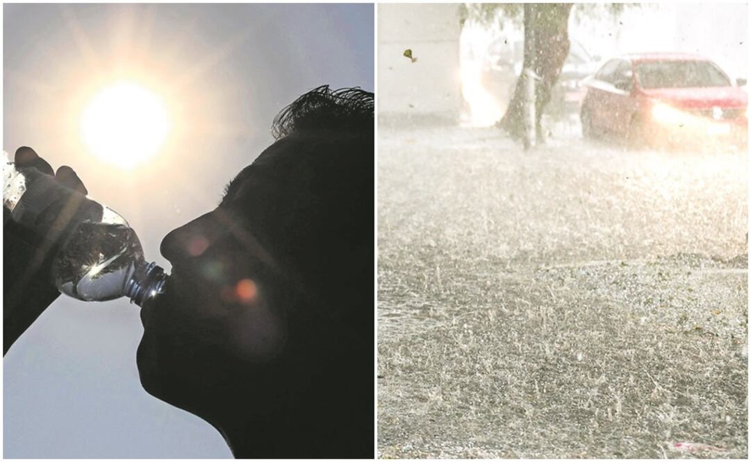 La lluvia estará acompañada de descargas eléctricas y posible caída de granizo, principalmente en el Estado de México. (Fotografía: Especial )