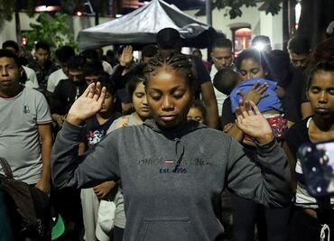 FOTOS: Arrancan caravanas migrantes en la frontera sur de México; buscan 2 mil extranjeros llegar a EU