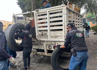 Tlalpan retira más de 200 toneladas de objetos que obstruían el libre tránsito