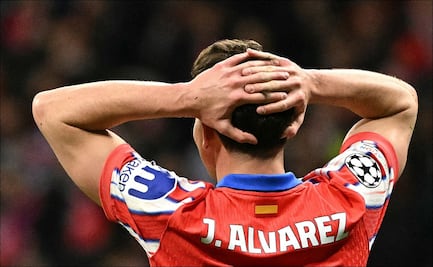 Julián Álvarez confiesa su dolor tras el penalti anulado; "Toca mirar hacia adelante"