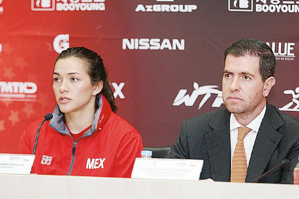 María Espinoza se alista para el Grand Prix del fin de semana (CORTESÍA. CONADE)