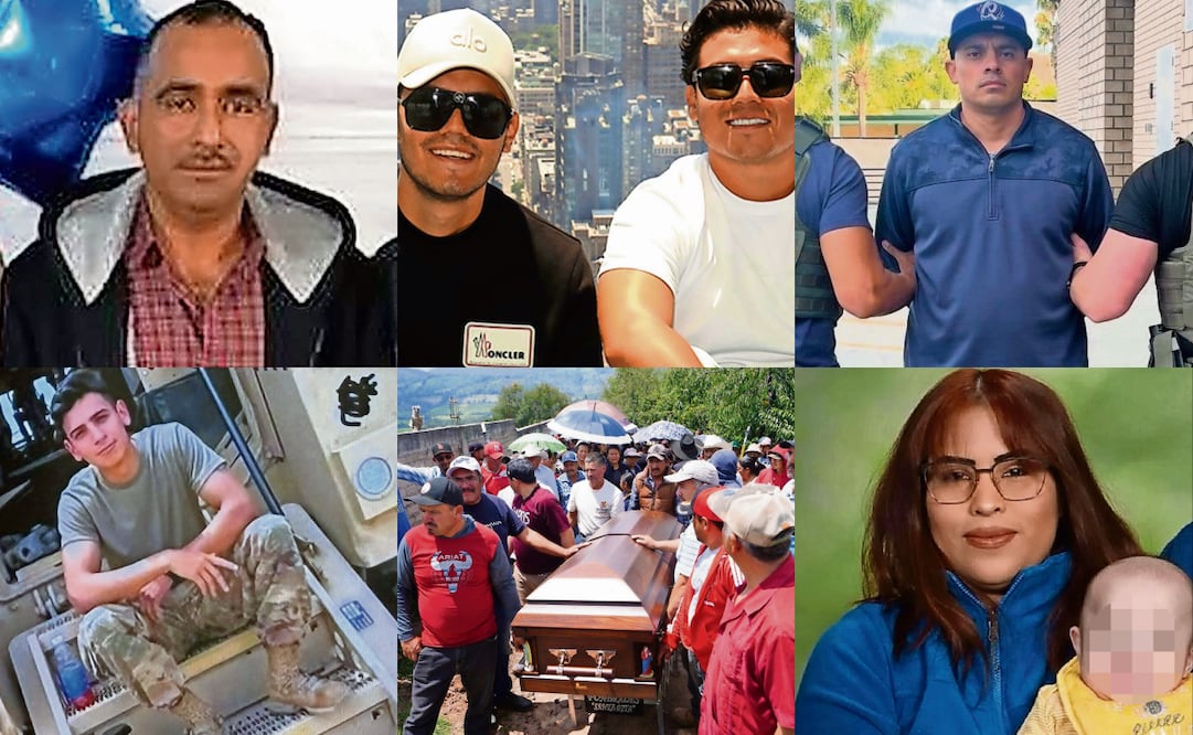 Narciso, Carlos, Óscar, Denis, George, Jaime y Paola. Fotos: Especiales