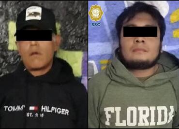 Cae “El Ojos Locos” y cómplice, relacionados con 14 robos a tiendas Oxxo en CDMX