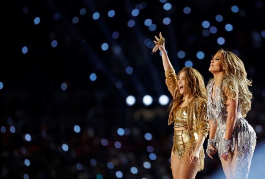 Shakira y JLo, lo más escuchado en Spotify por el Super Bowl