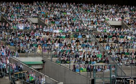 Figuras de cartón, los nuevos aficionados de la Bundesliga