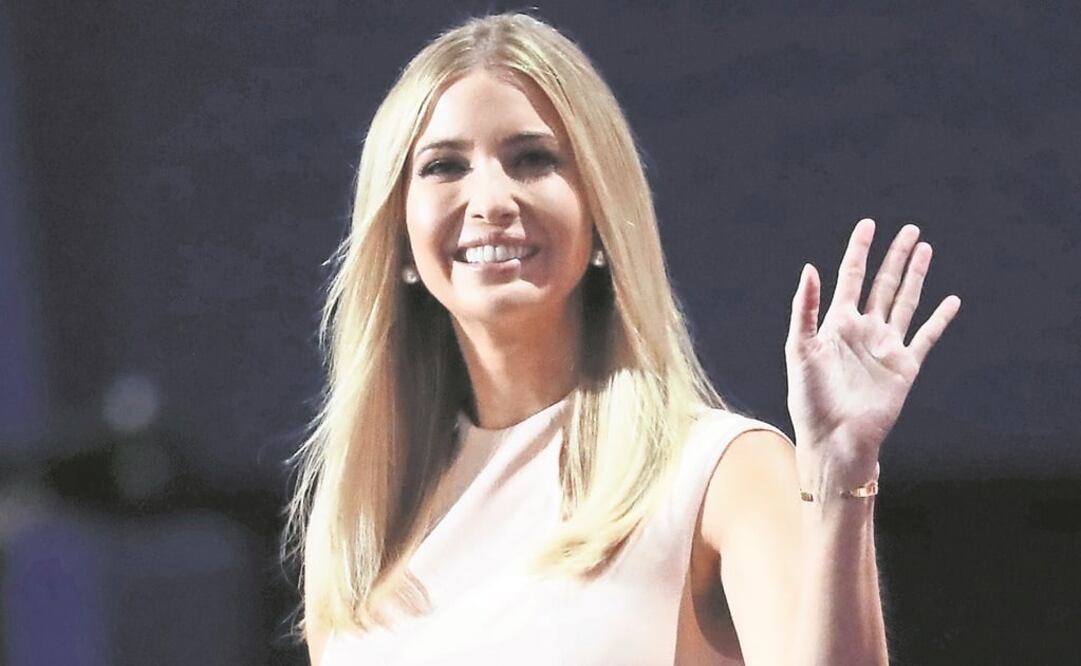 Analístas políticos afirman que Ivanka ha sido una de las personas más importantes en la carrera de su padre, Donald Trump, y actualmente la “parte humanizada” de su administración. ARCHIVO EL UNIVERSAL)
