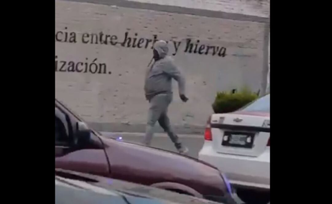 Graban asalto a conductor en Patriotismo