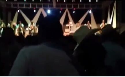 Balacera en pleno baile de Michoacán deja 4 muertos; captan video